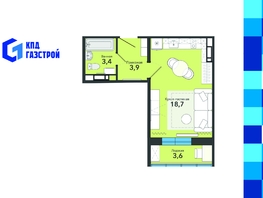 Продается Студия ЖК Чистая Слобода, дом 65, 29.6  м&sup2;, 4440000 рублей