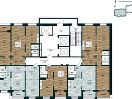 Продается 2-комнатная квартира ЖК Галактика, дом 3 Сатурн, 73.7  м&sup2;, 9750000 рублей