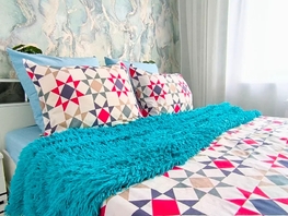 Снять двухкомнатную квартиру Василия Клевцова ул, 45  м&sup2;, 3500 рублей
