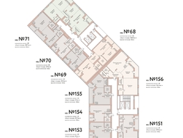 Продается 1-комнатная квартира ЖК Флора и Фауна, 18а, 51.4  м&sup2;, 24200000 рублей