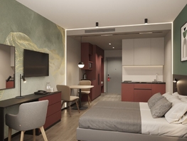 Продается Апартамент АК АЭРОН, секция В, 25.96  м&sup2;, 7290000 рублей