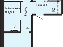 Продается 2-комнатная квартира ЖК Гренландия, Лес дом 6, 68.2  м&sup2;, 7750000 рублей