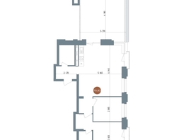 Продается 2-комнатная квартира  1956 Кварталы Телецентра, 4, 83.7  м&sup2;, 14290000 рублей