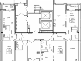 Продается 2-комнатная квартира ЖК Самоцветы, Бирюза дом 1, 71.6  м&sup2;, 7000000 рублей