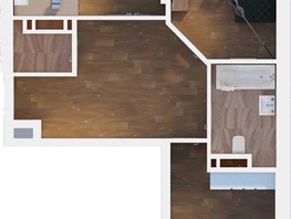 3-комнатная квартира, 70.03 м², 15-22/24 этаж