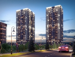 3-комнатная квартира, 85.49 м², 20-22/22 этаж