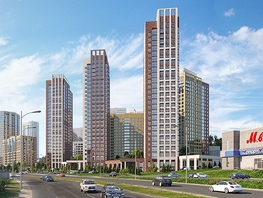 3-комнатная квартира, 72.59 м², 13/24 этаж