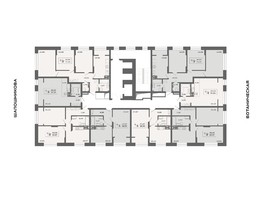 Продается 3-комнатная квартира ЖК Ньютон, корпус 2, 71.11  м², 9870000 рублей