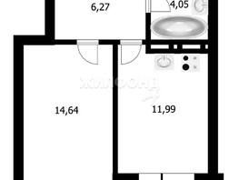 Продается 1-комнатная квартира ЖК Высота, 37  м², 5800000 рублей