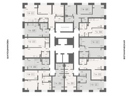 Продается 1-комнатная квартира ЖК Ньютон, корпус 1, 37.92  м², 5910000 рублей