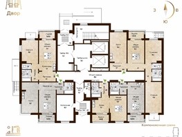 Продается 1-комнатная квартира ЖК Новый горизонт, дом 4, 43.1  м², 4510000 рублей