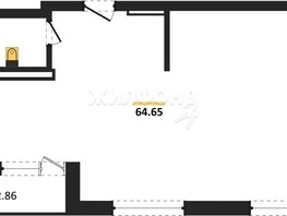 Продается Студия ЖК  Римский квартал, 2 очередь, 64.65  м², 14512000 рублей