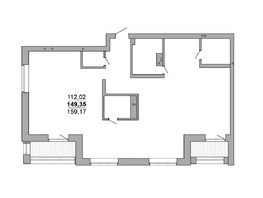 Продается 3-комнатная квартира ЖК Бестужевский бульвар, 159.17  м², 34800000 рублей