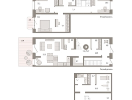 Продается 3-комнатная квартира ЖК На Декабристов, дом 6-2, 155.72  м², 26820000 рублей