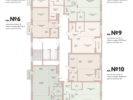 Продается 3-комнатная квартира ЖК Flora Fauna (Флора и Фауна), 16а, 69.49  м², 15800000 рублей