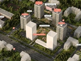 Продается 2-комнатная квартира ЖК Balance (Баланс), 3 очередь, 53.32  м², 8660000 рублей