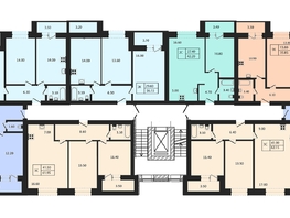 Продается 2-комнатная квартира ЖК Дивногорский, 2.0, 56.15  м², 5558850 рублей