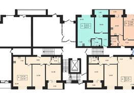 Продается 2-комнатная квартира ЖК Дивногорский, 2.0, 42.1  м², 4552041 рублей