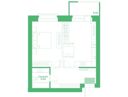 Продается Студия ЖК Спектр, дом 9, 51.59  м², 7690000 рублей