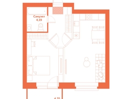 Продается Студия ЖК Спектр, дом 9, 51.4  м², 8290000 рублей