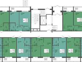 Продается 1-комнатная квартира ЖК Родина, дом 4, 39.6  м², 5106000 рублей