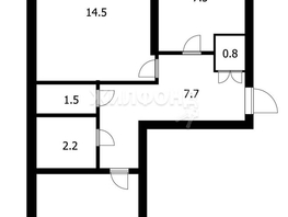 Продается 2-комнатная квартира Потапова ул, 43.7  м², 3000000 рублей