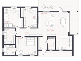 Продается Дом Русские сезоны, 119.4  м², участок 8 сот., 11290000 рублей