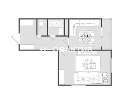 Продается 1-комнатная квартира ЖК Астон. Геометрия, 37.8  м², 4300000 рублей