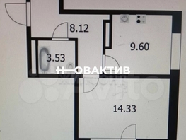 Продается 1-комнатная квартира ЖК Сакура парк, дом 1, 41.9  м², 8150000 рублей