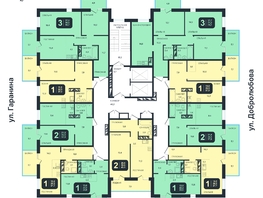 Продается 1-комнатная квартира ЖК Никольский парк, дом 4, 37  м², 6300000 рублей