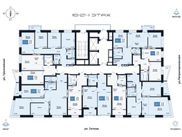 Продается 3-комнатная квартира ЖК Салют, дом 2, 67.77  м², 8270000 рублей