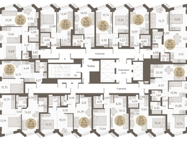 Продается 2-комнатная квартира ЖК Urban-peaks (Городские вершины), 42.3  м², 6459600 рублей