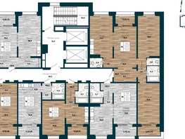 Продается 2-комнатная квартира ЖК Галактика, дом 4 Марс, 68.3  м², 10839050 рублей