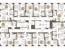 Продается 2-комнатная квартира ЖК Urban-peaks (Городские вершины), 38.95  м², 6064500 рублей