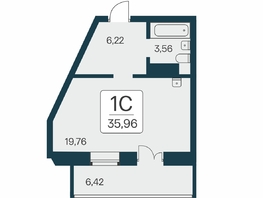 Продается Студия ЖК Сакура парк, дом 2, 35.96  м², 8200000 рублей