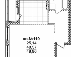 Продается Студия ЖК  Римский квартал, 2 очередь, 49.9  м², 10287653 рублей