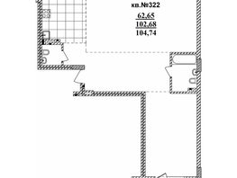 Продается 3-комнатная квартира ЖК  Римский квартал, 2 очередь, 104.74  м², 19186350 рублей