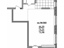 Продается 3-комнатная квартира ЖК  Римский квартал, 2 очередь, 73.98  м², 13647860 рублей