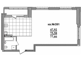 Продается 3-комнатная квартира ЖК  Римский квартал, 2 очередь, 77.66  м², 14174700 рублей