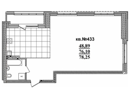 Продается 3-комнатная квартира ЖК  Римский квартал, 2 очередь, 70.17  м², 13448080 рублей