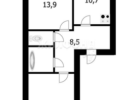 Продается 2-комнатная квартира ЖК Матрешкин двор, дом 1 , 55.8  м², 5600000 рублей