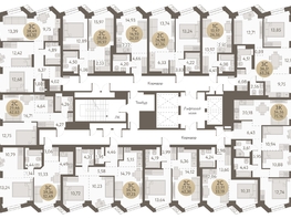 Продается 3-комнатная квартира ЖК Urban-peaks (Городские вершины), 52.49  м², 6957700 рублей