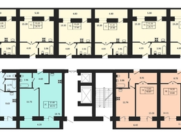 Продается 2-комнатная квартира ЖК Дивногорский, дом 43, 51.59  м², 5674900 рублей