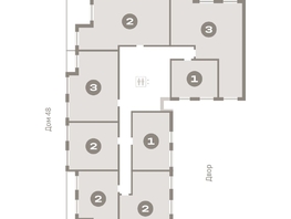 Продается 2-комнатная квартира ЖК Европейский берег, дом 49, 109.32  м², 16670000 рублей