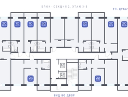 Продается 2-комнатная квартира ЖК Радуга Сибири, дом 11, 51.99  м², 5204663 рублей