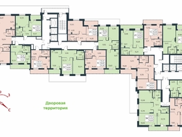 Продается 2-комнатная квартира ЖК Рубин, 56.58  м², 8990000 рублей