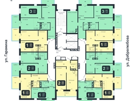 Продается 3-комнатная квартира ЖК Никольский парк, дом 4, 74.4  м², 11150000 рублей