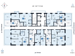 Продается 2-комнатная квартира ЖК Салют, дом 2, 44.17  м², 6990000 рублей