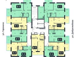 Продается 2-комнатная квартира ЖК Никольский парк, дом 4, 37  м², 7100000 рублей