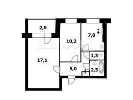 Продается 2-комнатная квартира Широкая ул, 45.5  м², 4300000 рублей